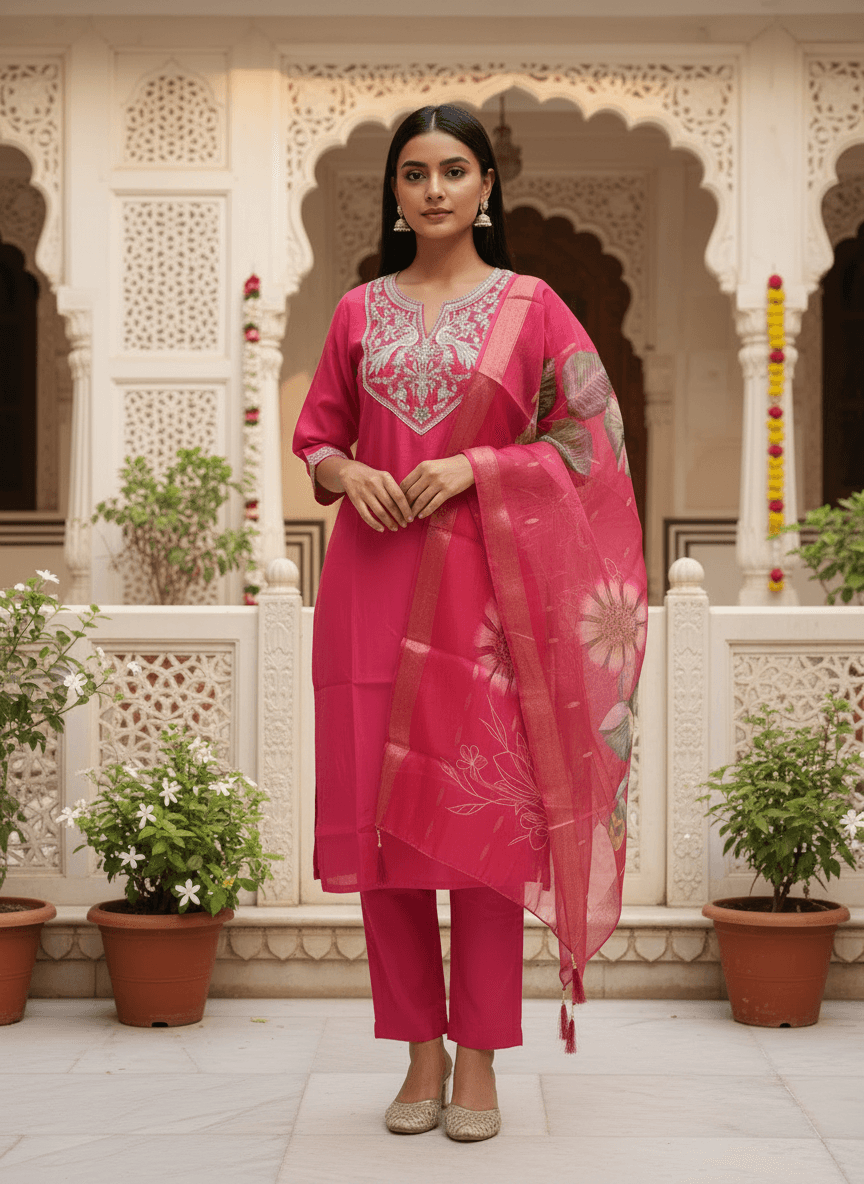 DR-501 Royal Silk Set