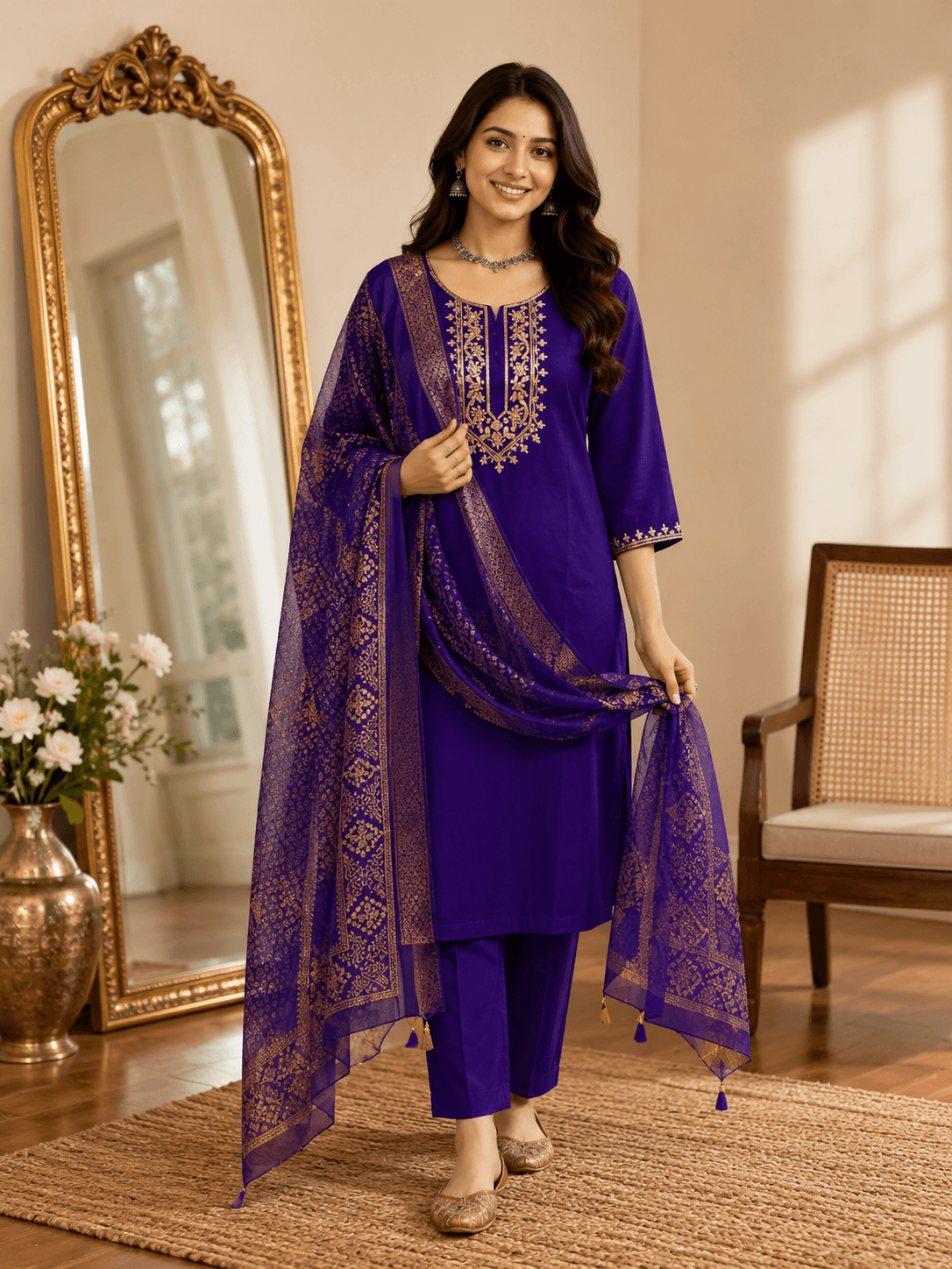 DR-506 Royal Emerald Set
