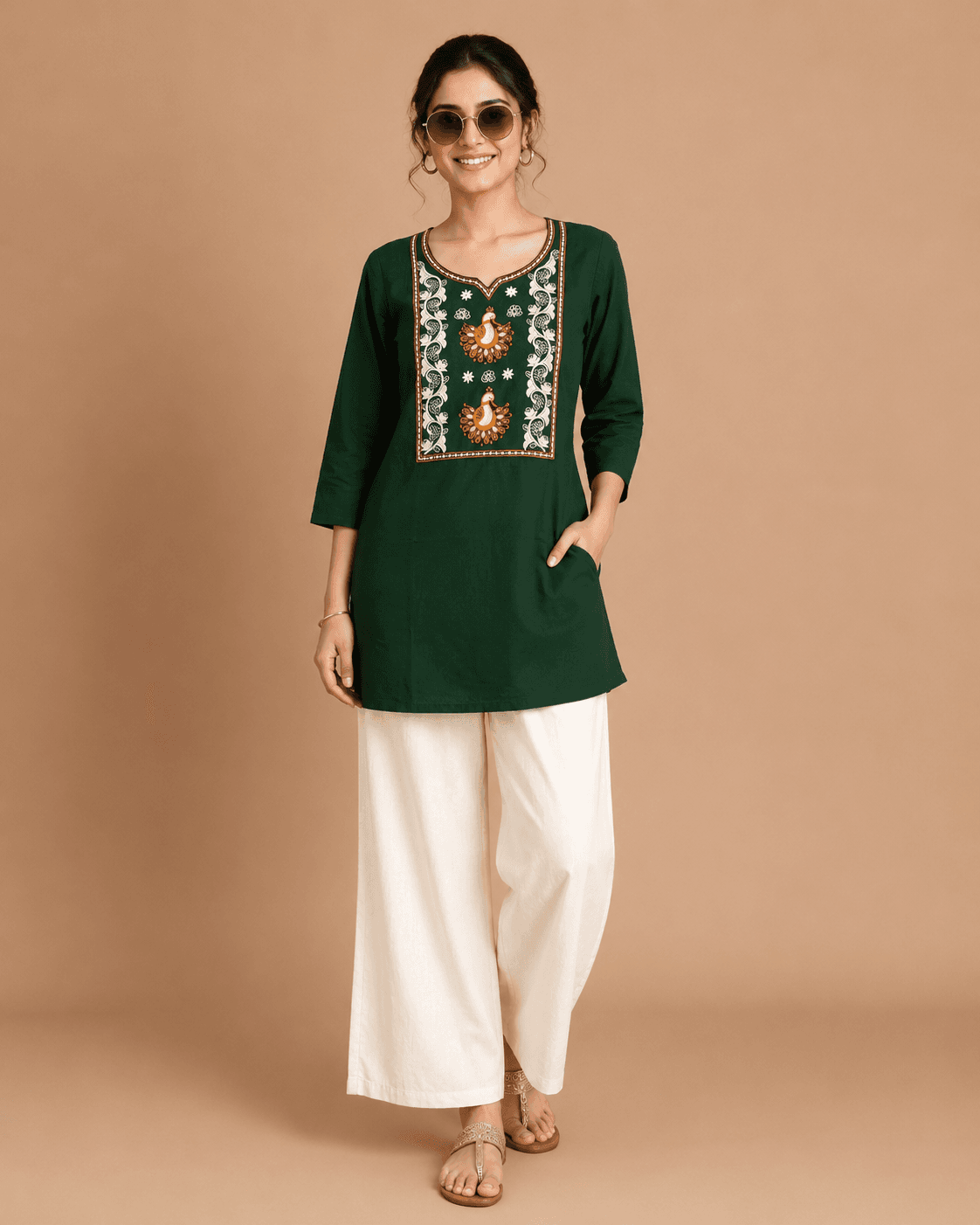 DC-107 Embroidered Co-ord